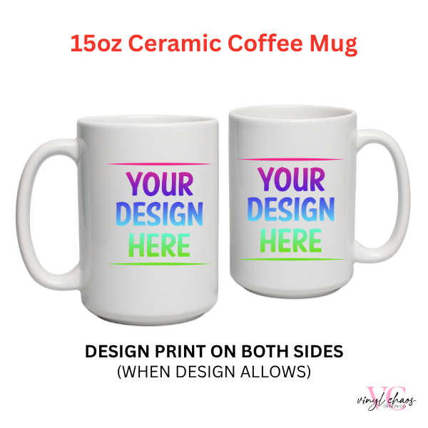 Coffee Mug printed on both sides
