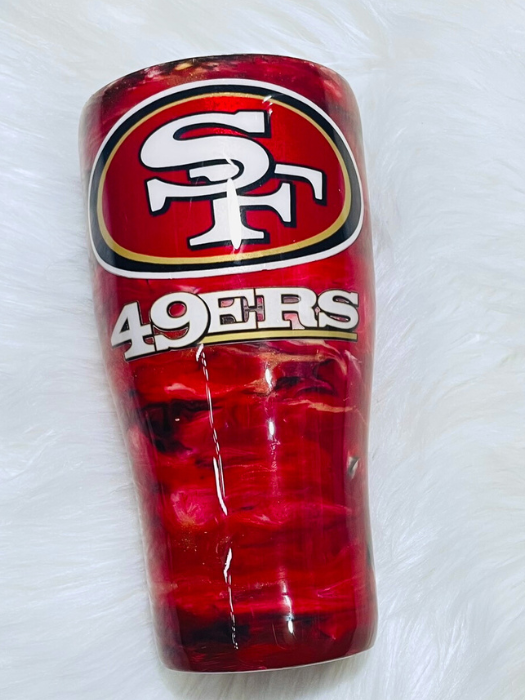 San Francisco 49ers Tumbler - Custom Sports Gifts