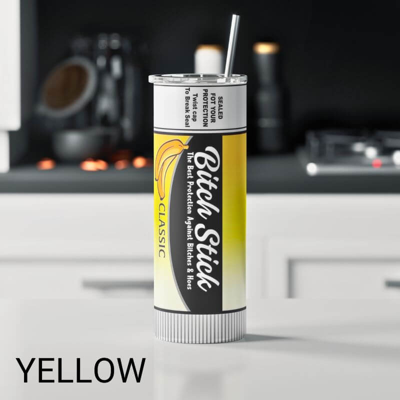 Bitch Chapstick Tumbler - Custom Sublimated Tumbler