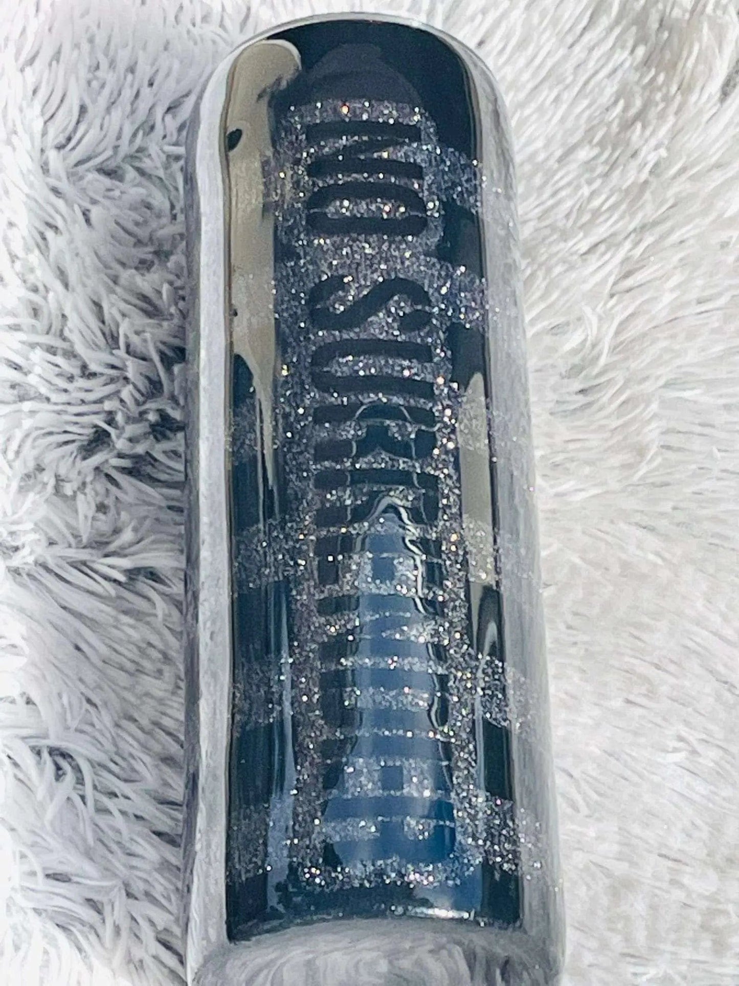 Black Flag Glitter Tumbler | Personalized Tumblers Vinyl Chaos Design Co.