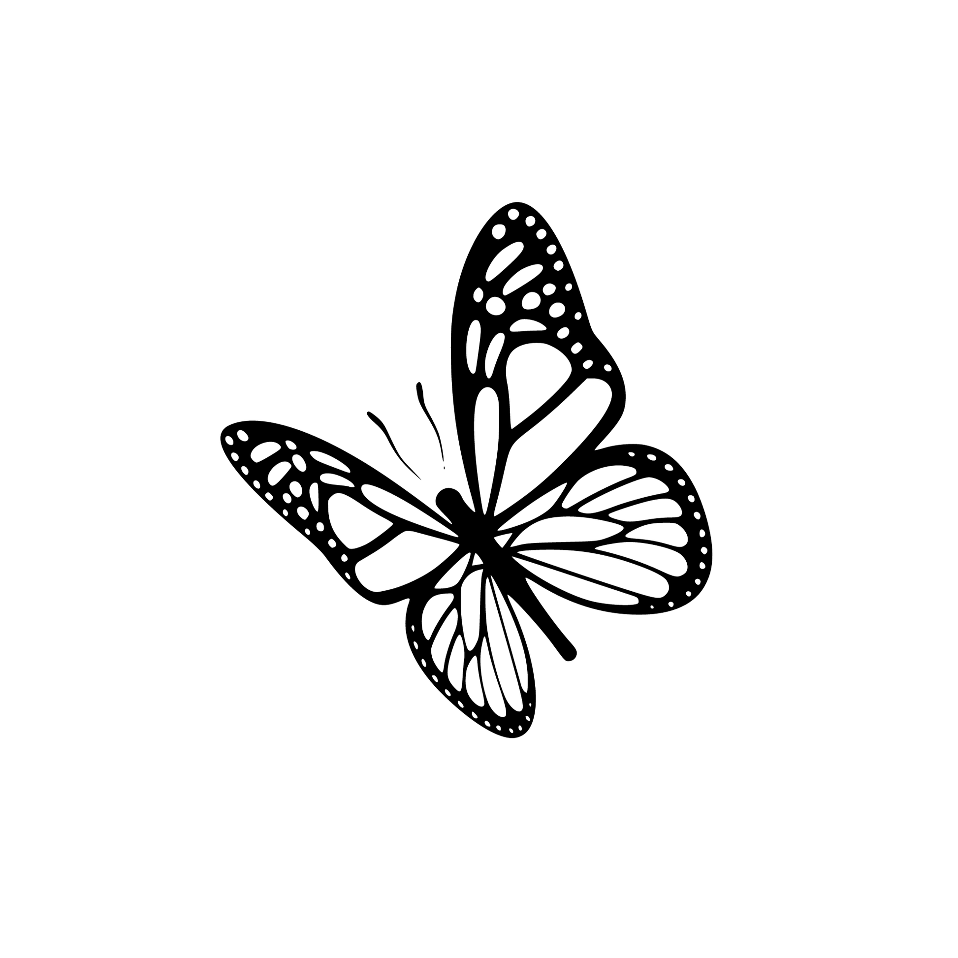 Butterfly Car Decal