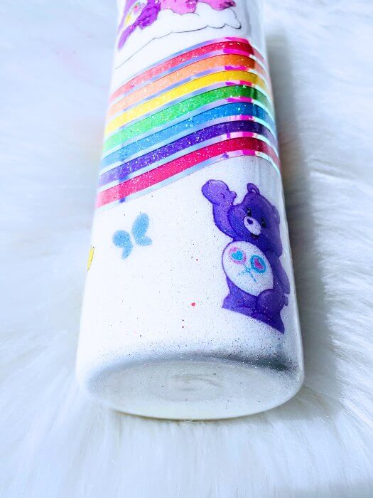Care Bears Tumbler | Glitter Tumblers Vinyl Chaos Design Co.