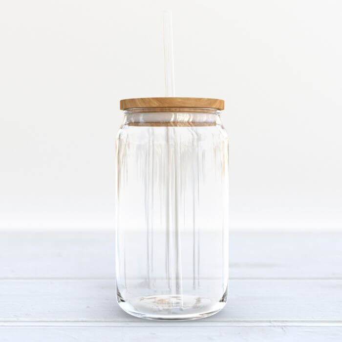 Dead Inside But Coffee Helps - Iced Coffee Glass Can Vinyl Chaos Design Co.