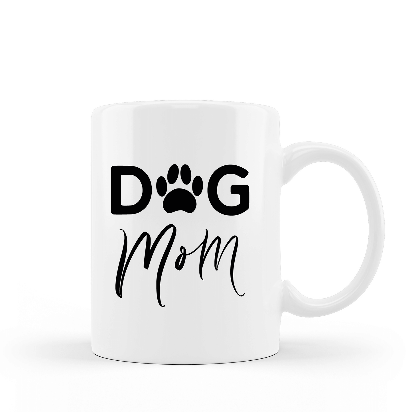 Dog Mom Coffee Mug | Custom Mugs Vinyl Chaos Design Co.