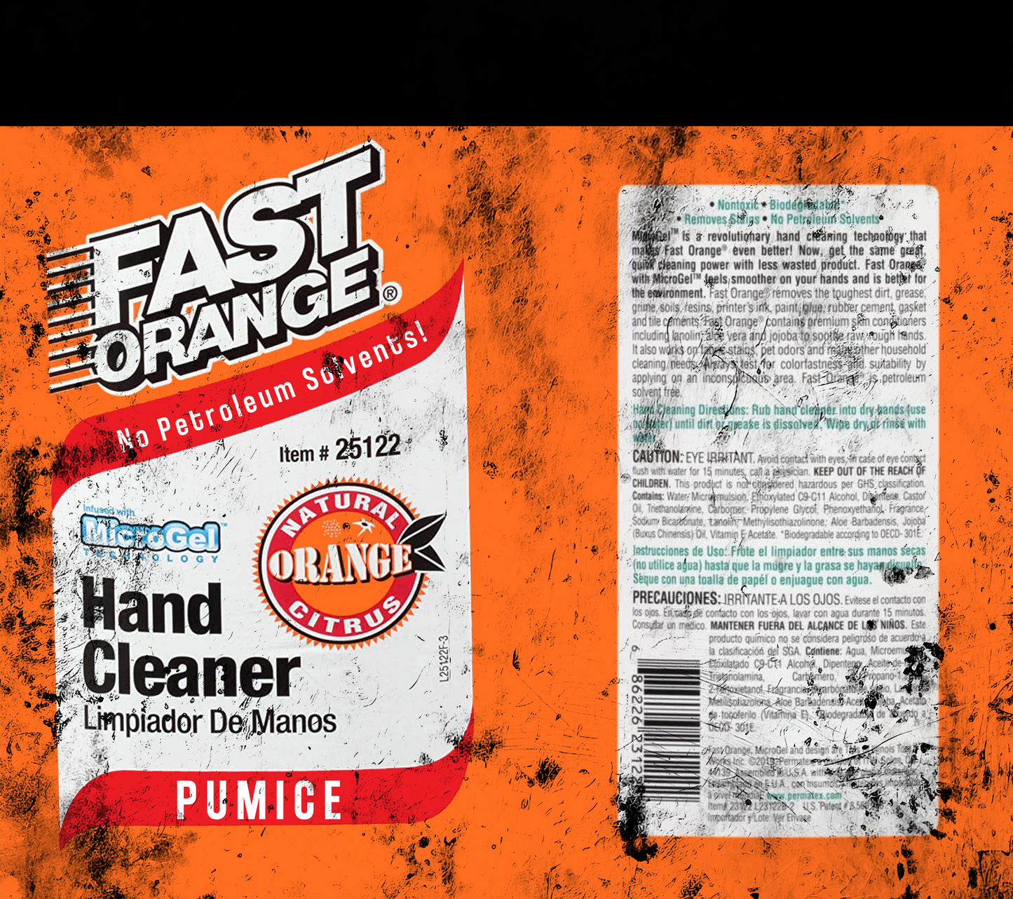 Fast Orange Tumbler Wrap