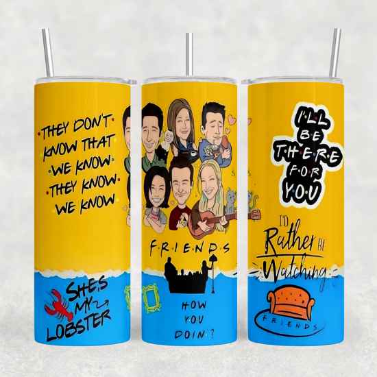 Friends TV Show Tumbler