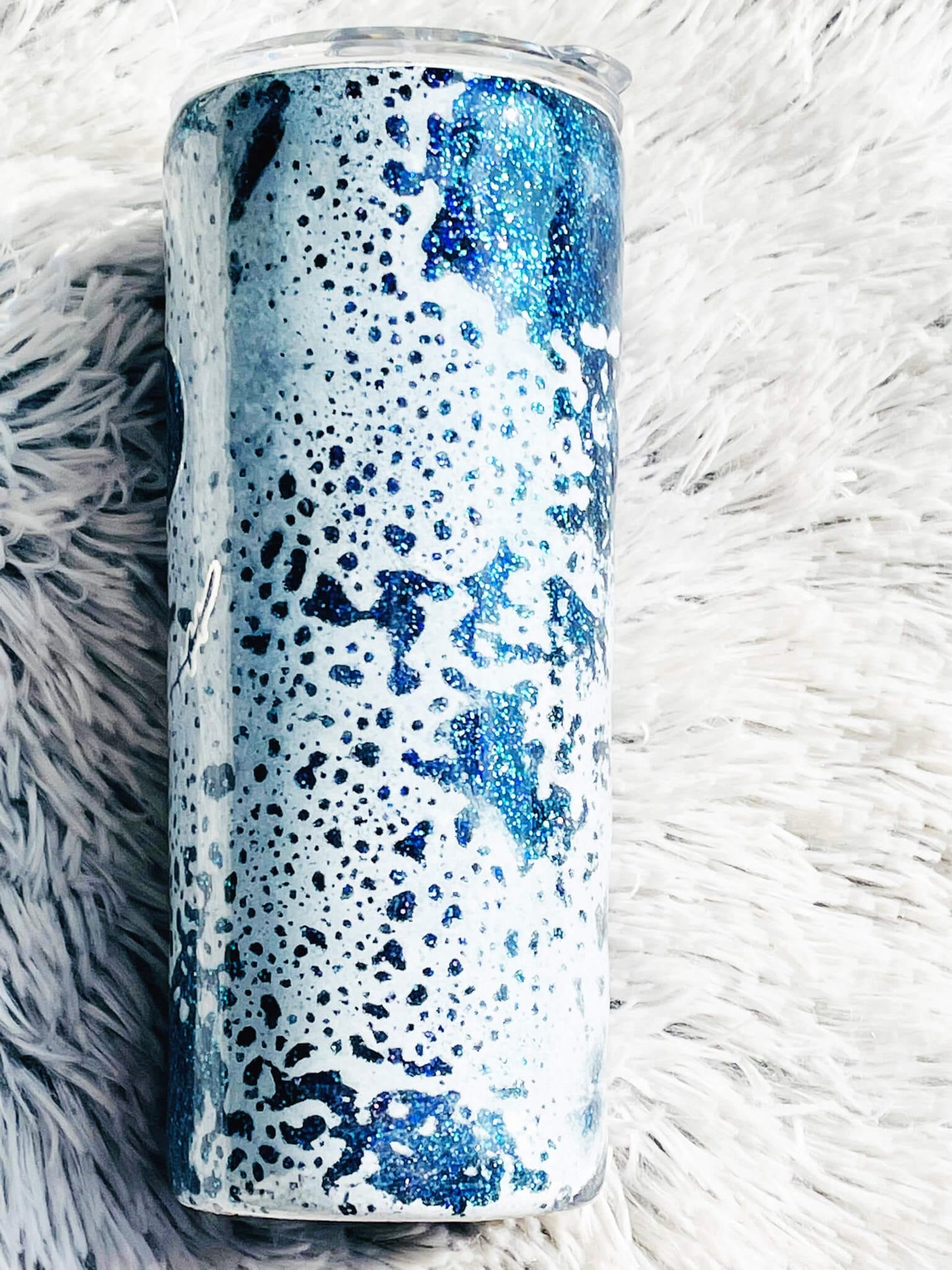 Jack Skellington Powerwash Glitter Tumbler | Personalized Tumblers Vinyl Chaos Design Co.