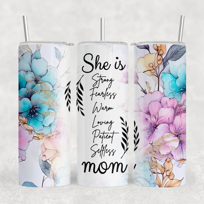 She is strong tumbler