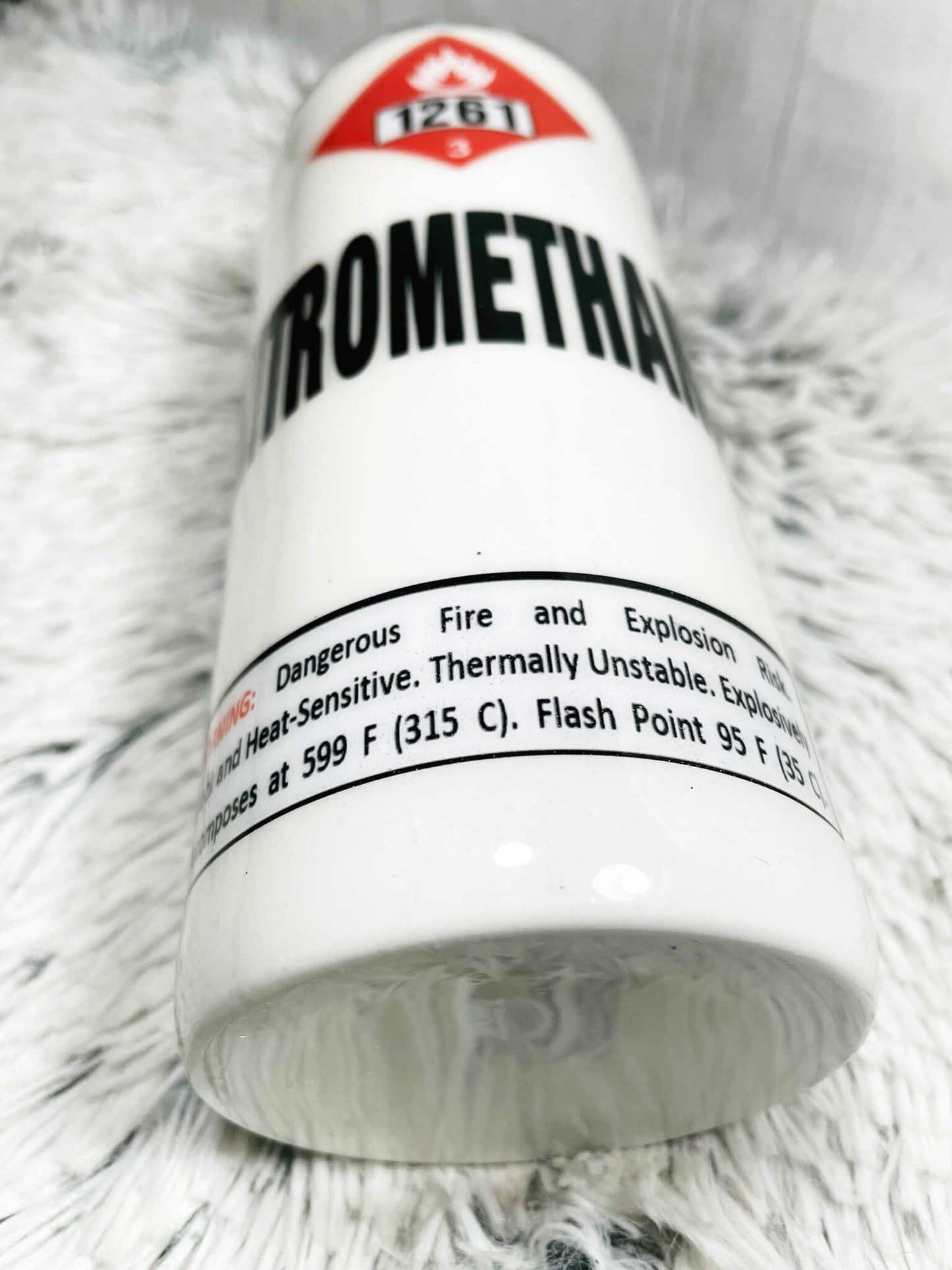 Nitromethane Tumbler | Personalized Tumblers Vinyl Chaos Design Co.