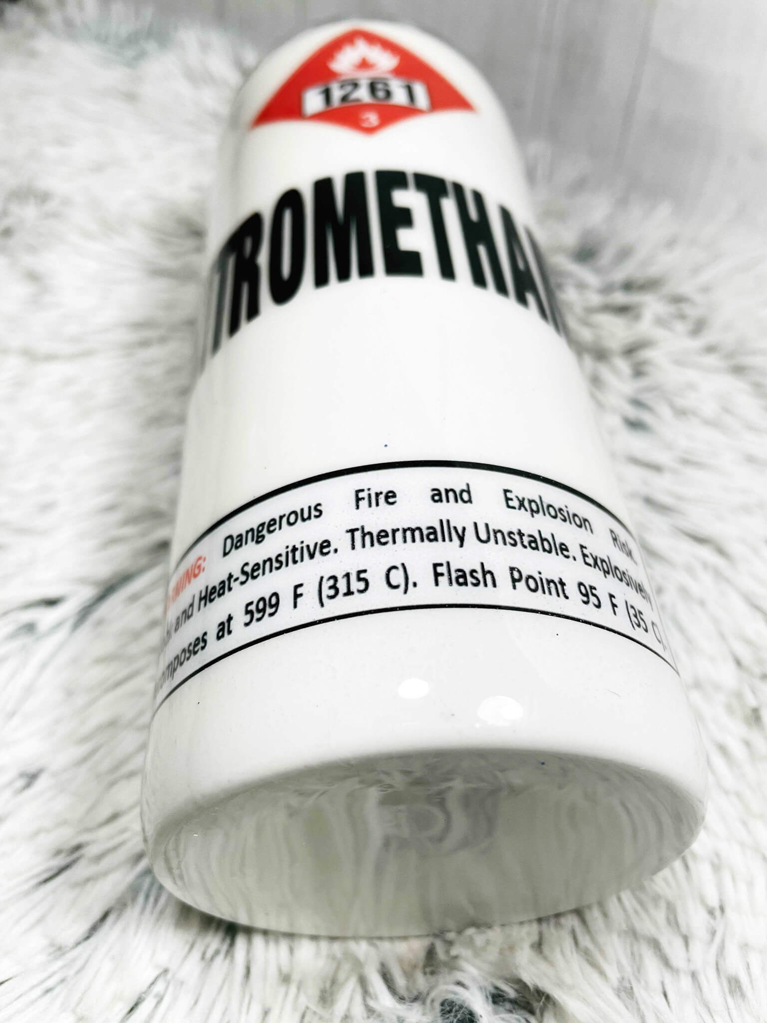 Nitromethane Tumbler | Personalized Tumblers Vinyl Chaos Design Co.