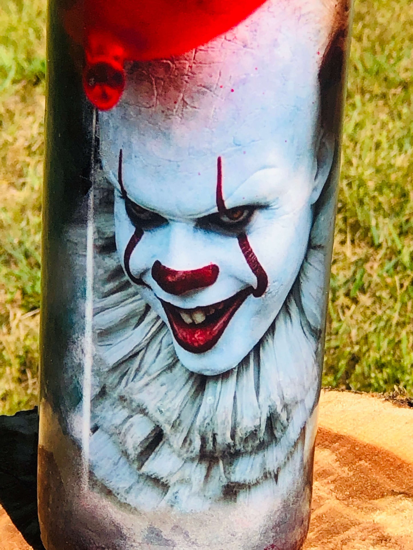 Pennywise Clown Tumbler | Spooky Tumbler Vinyl Chaos Design Co.