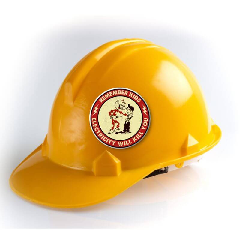 Reddy Kilowatt Waterproof Vinyl Sticker Decal Vinyl Chaos Design Co.