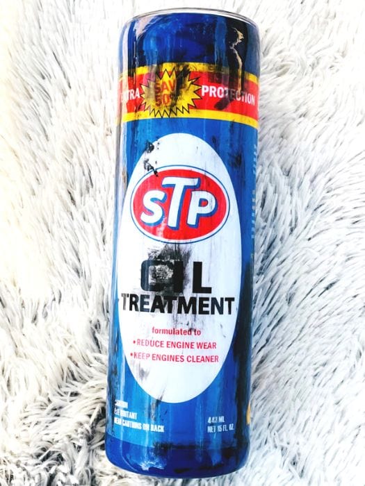 STP Oil Treatment Tumbler | Personalized Tumblers Vinyl Chaos Design Co.