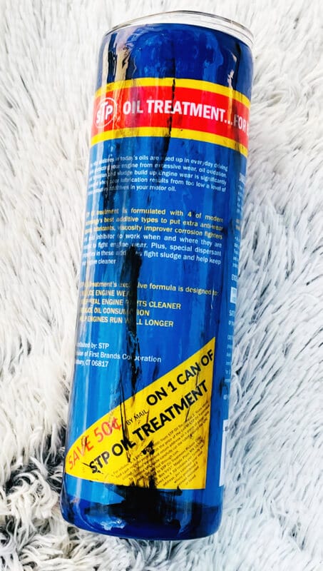 STP Oil Treatment Tumbler | Personalized Tumblers Vinyl Chaos Design Co.