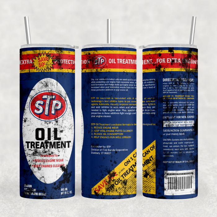 STP Oil Tumbler