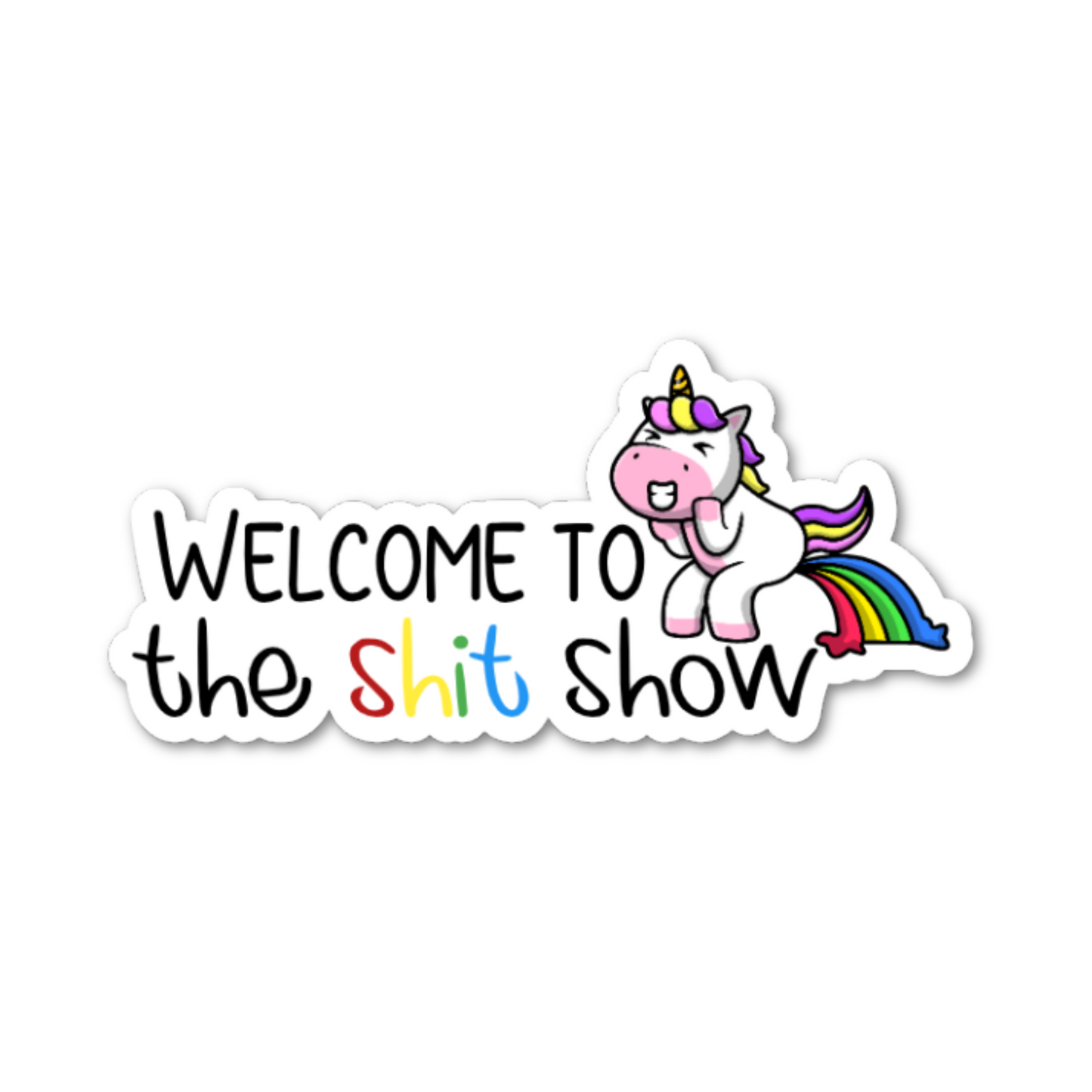 Welcome To The Shit Show Sticker