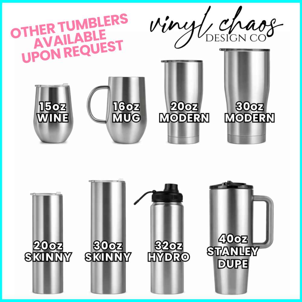 Black Opal Glitter Tumbler - Personalized Tumblers