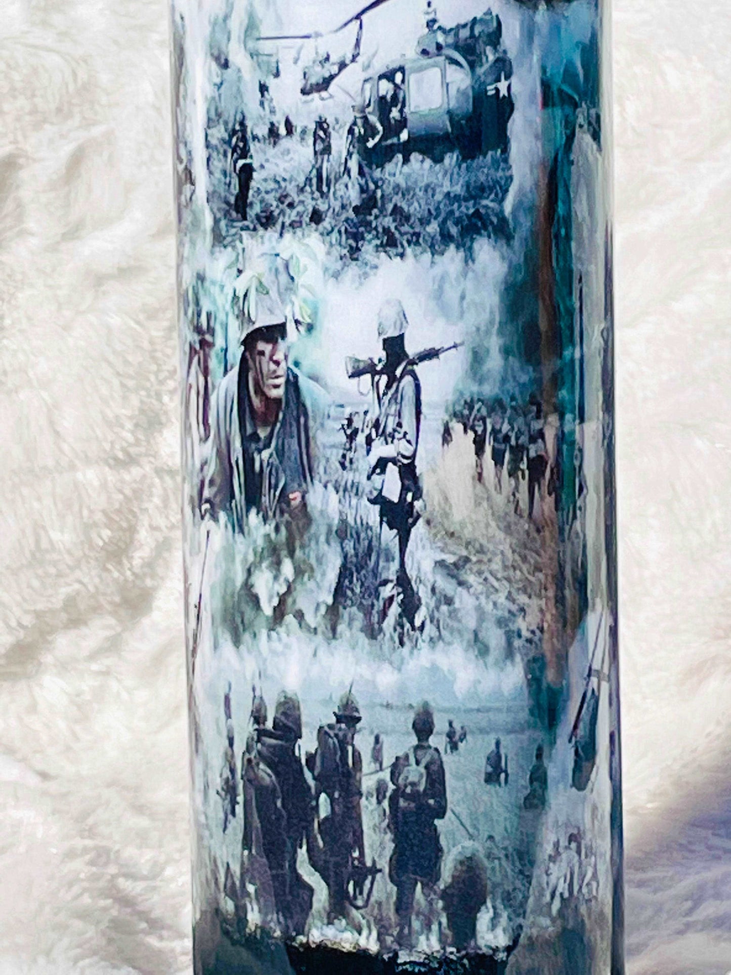 Vietnam War Military Tumbler | Personalized Tumblers Vinyl Chaos Design Co.