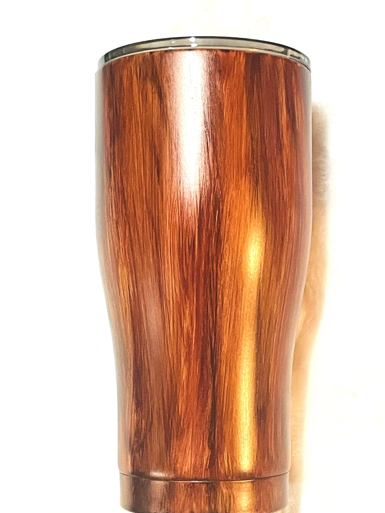 Woodgrain Tumbler | Personalized Tumblers Vinyl Chaos Design Co.