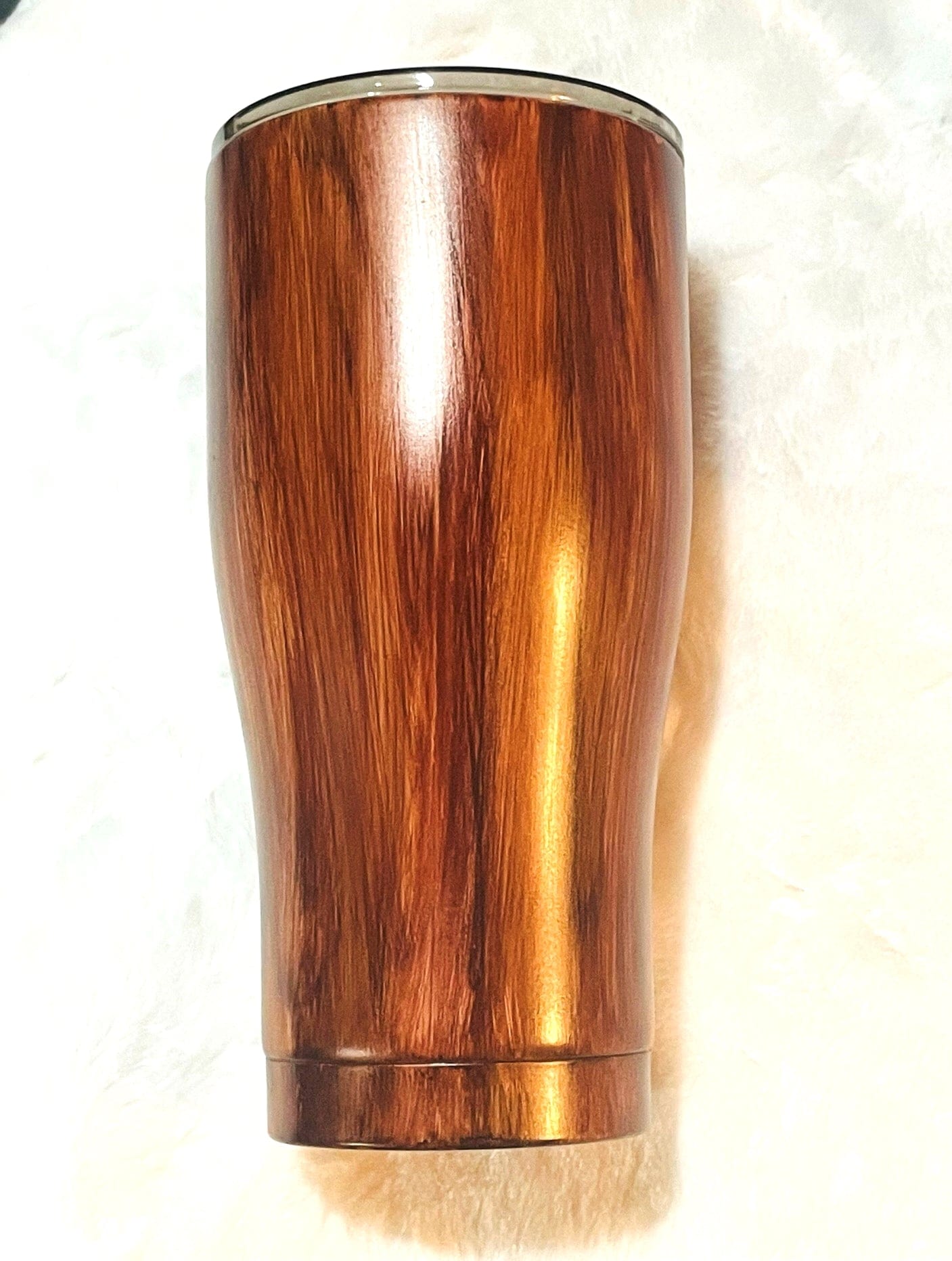 Woodgrain Tumbler | Personalized Tumblers Vinyl Chaos Design Co.