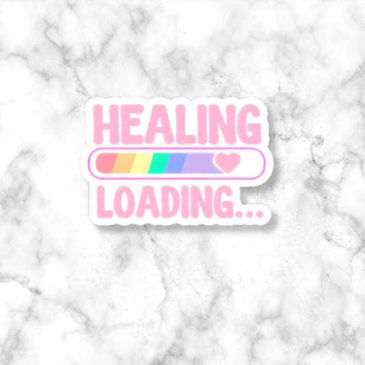Healing Sticker - Mental Health Sticker
