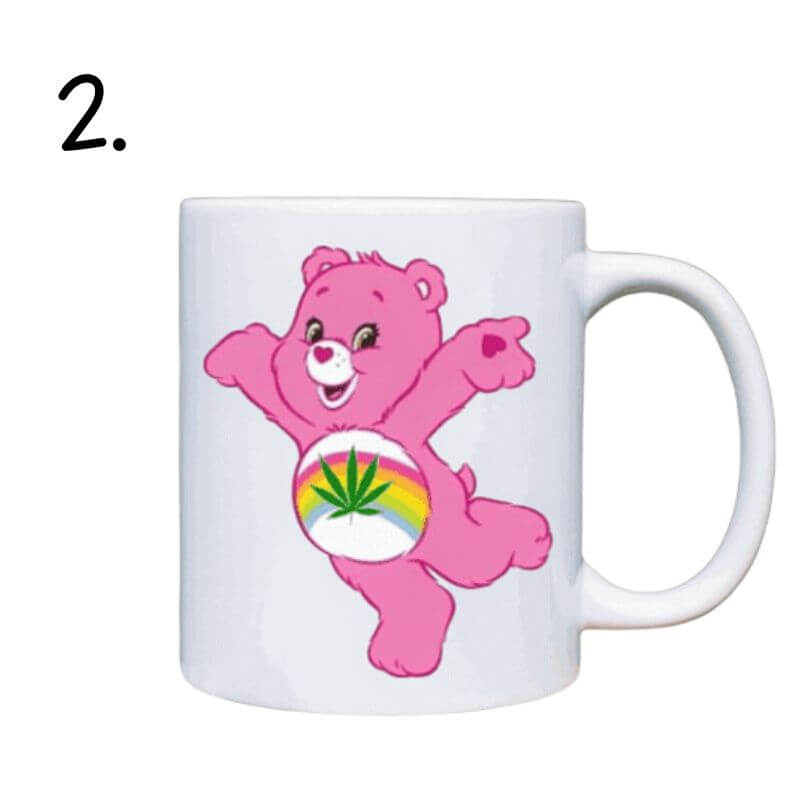 Swear Bear Mug - Care Bear Funny Coffee Mugs