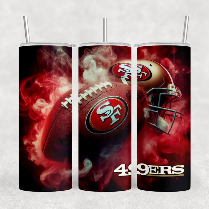 49ers football tumbler