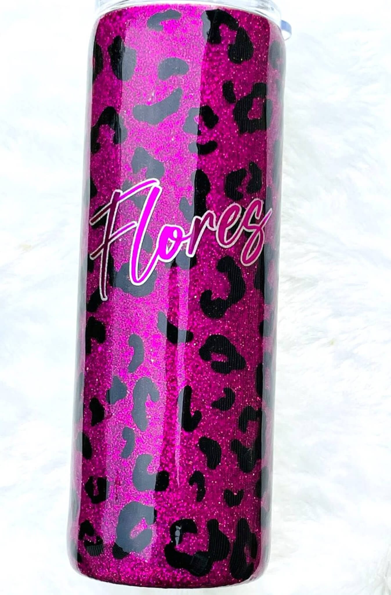 Act Like A Lady Think Like A Boss Glitter Tumbler | Personalized Tumblers Vinyl Chaos Design Co.