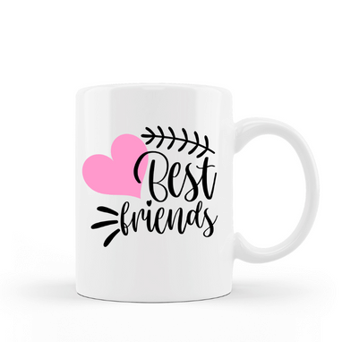 Best Friends Coffee Mug | Custom Mugs Vinyl Chaos Design Co.