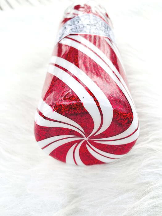 Candy Cane Swirl Glitter Tumbler | Personalized Tumblers Vinyl Chaos Design Co.