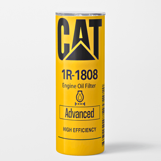 Cat Oil Filter Tumbler