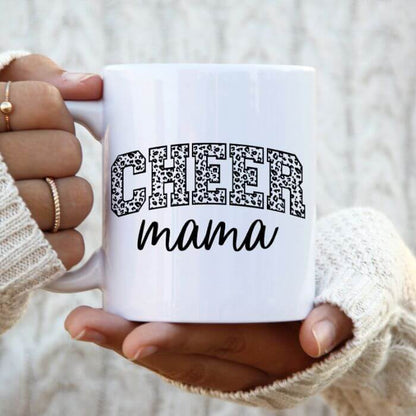 Cheer Mom Coffee Mug | Custom Mugs Vinyl Chaos Design Co.