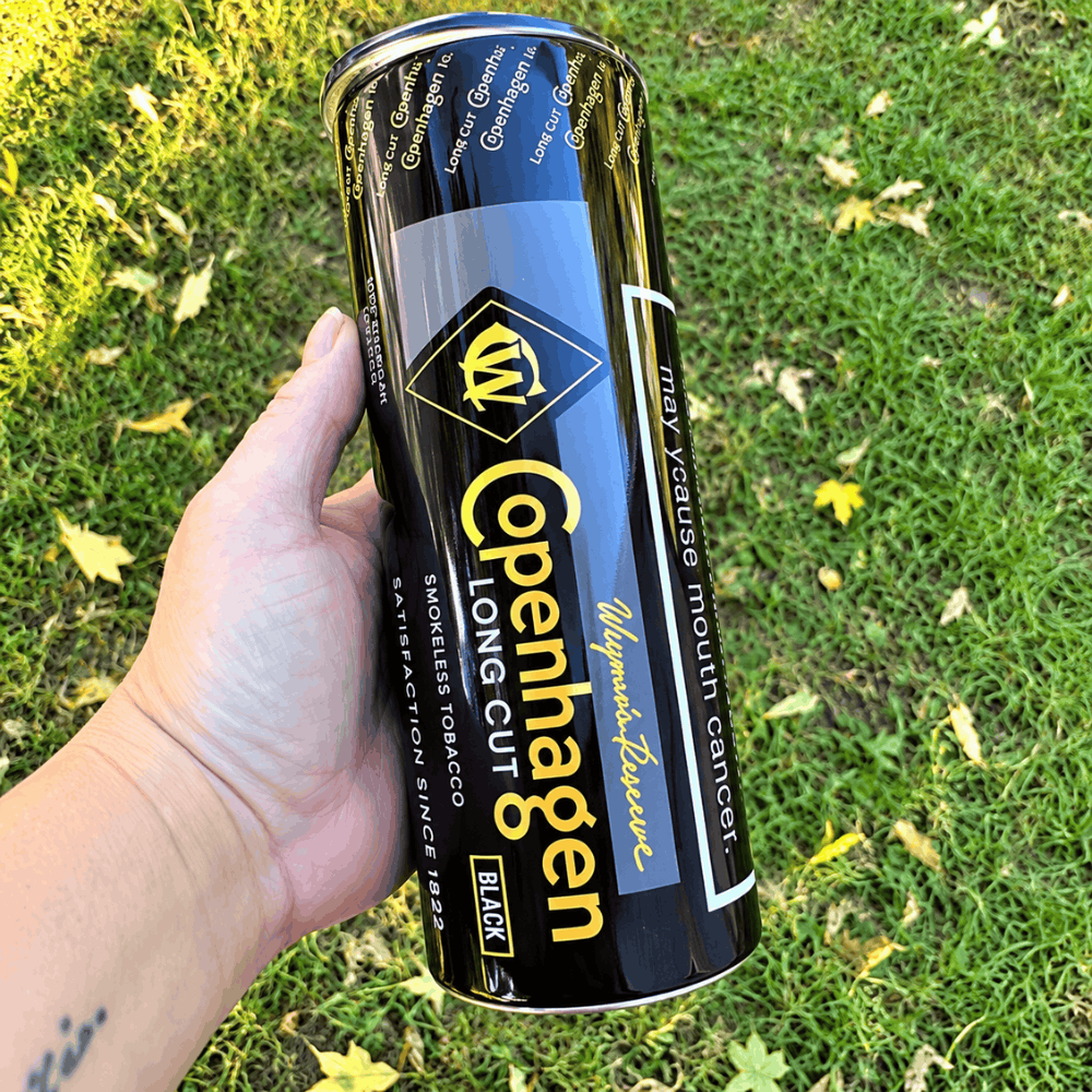 Weymans Reserve Black Chew Can Tumbler