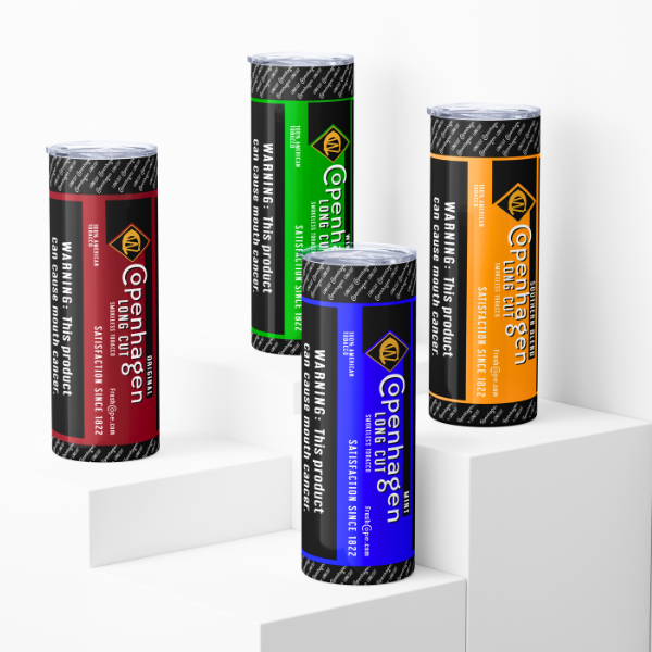 Copenhagen Chew Can Tumblers