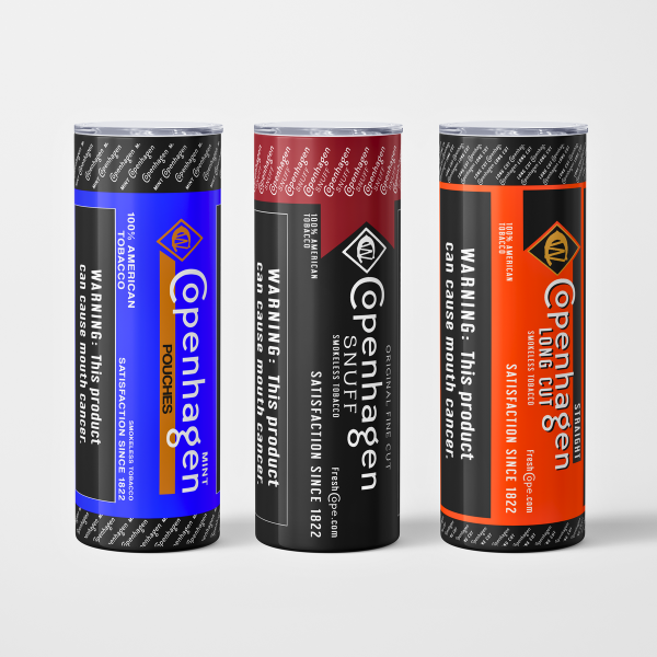 Copenhagen Chew Tumblers