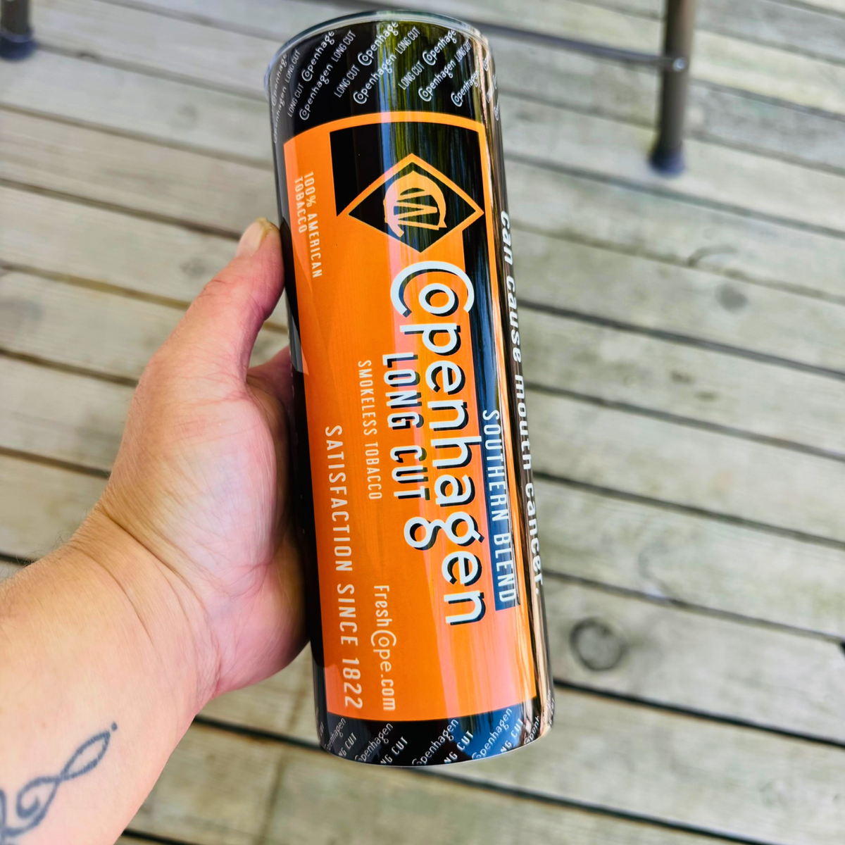 Copenhagen Southern Blend Chew Can Tumbler