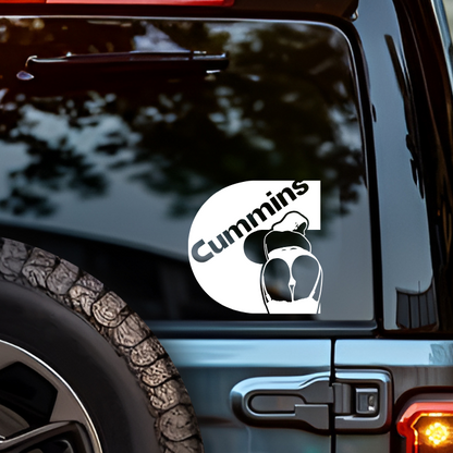 Cummins Girly Truck Decal