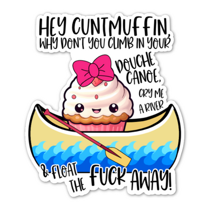 Cuntmuffin Sticker - Funny Sticker