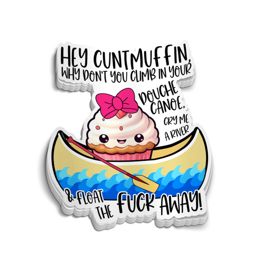 Cuntmuffin Sticker - Funny Sticker