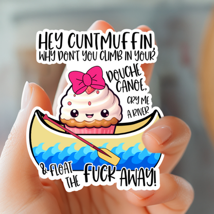 Cuntmuffin Sticker - Funny Sticker