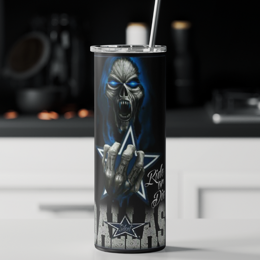 Dallas Cowboys Skull Tumbler