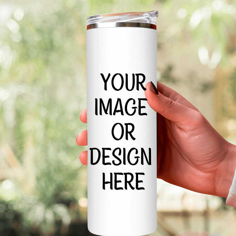 Design your own glitter tumbler