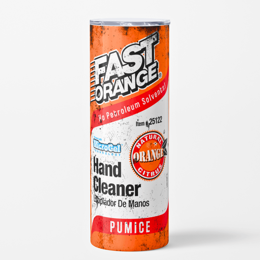 Dirty Fast Orange hand cleaner Tumbler