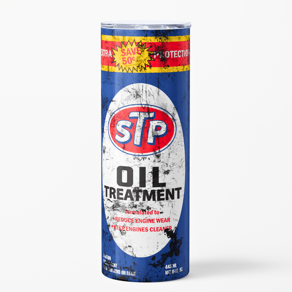 STP Oil Treatment Tumbler