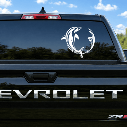 Dolphin Car Decal