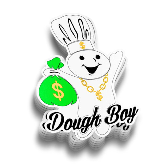 Dough Boy Hard Hat Sticker