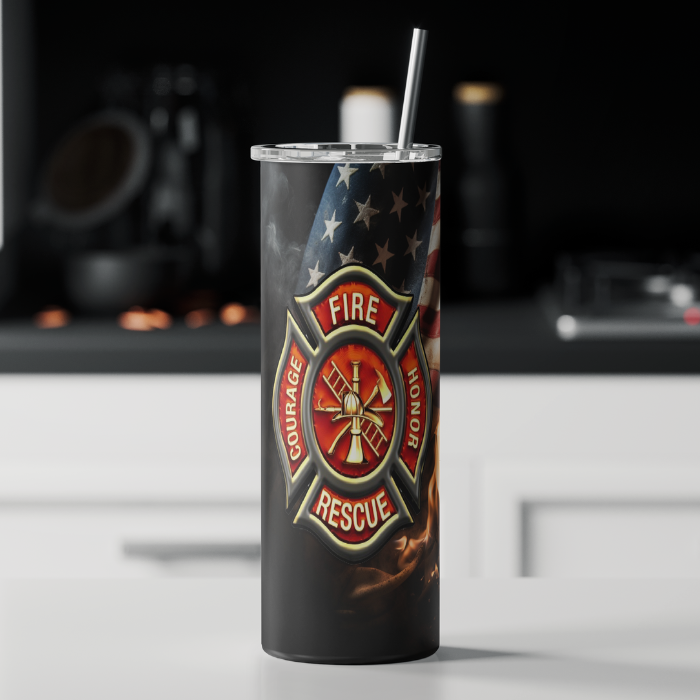 Fireman tumbler