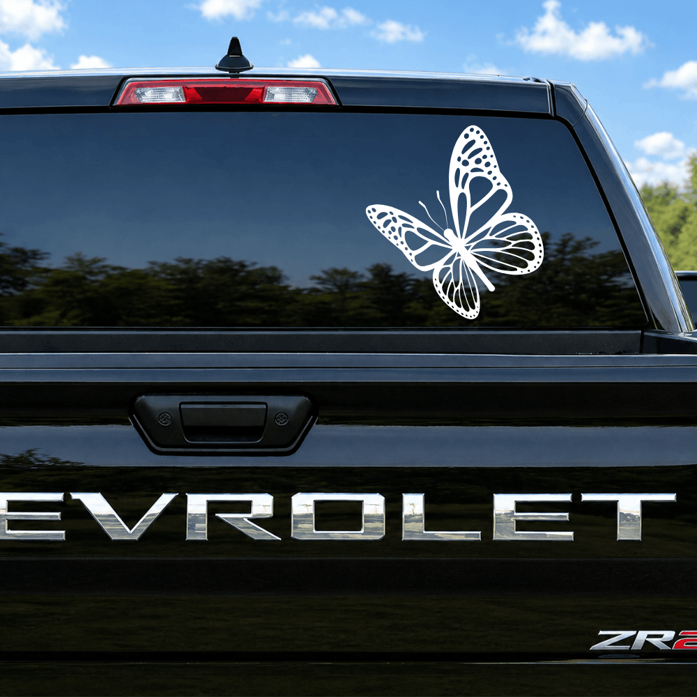Flying butterfly Car Decal