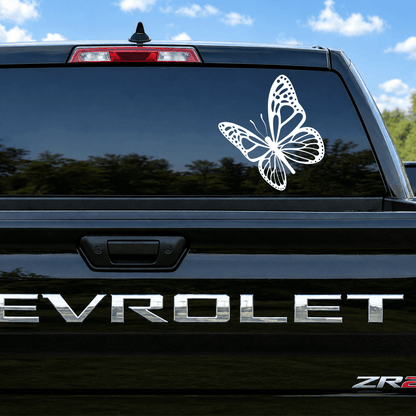 Flying butterfly Car Decal