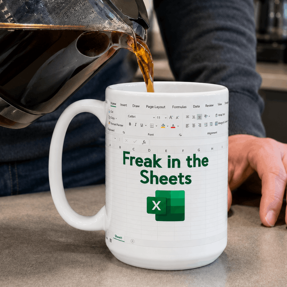 Freak in the Sheets Funny Work Mug